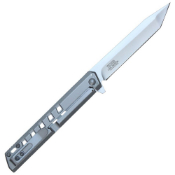 Wartech 9'' Folding Knife w/ Belt Clip