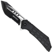 Two Tone 8'' Overall G10 Folding Blade Knife