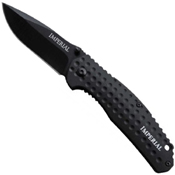 Schrade Imperial IMP104BCP Liner Lock Drop Point Folding Blade Knife