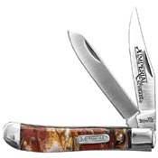 Schrade Imperial Trapper POM Handle Folding Knife