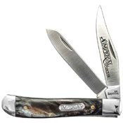 Schrade Imperial Trapper POM Handle Folding Knife