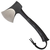 Schrade SCAXE10 TPR Rubber Wrapped Handle Full Tang Hatchet