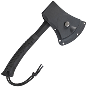 Schrade SCAXE10 TPR Rubber Wrapped Handle Full Tang Hatchet