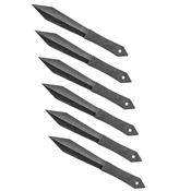 Schrade SCTK6CP 8 Inch Full Tang Throwing Knife Set - 6 Piece