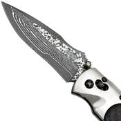 SOG Arcitech Damascus Blade Carbon Fiber Handle Knife