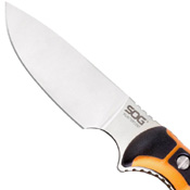 HuntsPoint Drop-Point Fixed Blade Skinning Knife w/ Sheath