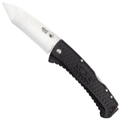 Traction Plain Edge Folding Blade Knife