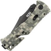 Trident GRN Handle Folding Blade Knife