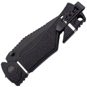 Trident Elite Plain Edge Folding Blade Knife