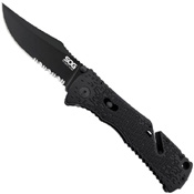 Trident Mini GRN Handle Folding Knife