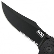 Trident Mini GRN Handle Folding Knife