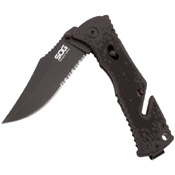 Trident Mini GRN Handle Folding Knife