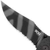 Trident GRN Handle Folding Blade Knife