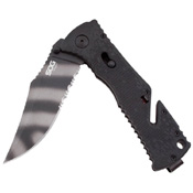 Trident GRN Handle Folding Blade Knife