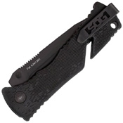 Trident GRN Handle Folding Blade Knife