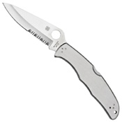 Spyderco Endura 4 Satin Drop Point Folding Blade Knife