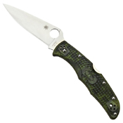 Spyderco Endura 4 Lightweight FRN Plain Edge Folding Knife