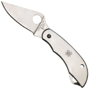 ClipiTool Satin Finish Full-Flat Folding Blade Knife