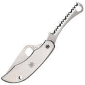 ClipiTool Satin Finish Full-Flat Folding Blade Knife