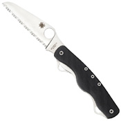 ClipiTool Rescue 8Cr13MoV Steel Folding Blade Knife - Black