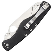 ClipiTool Rescue 8Cr13MoV Steel Folding Blade Knife - Black