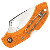 Spyderco Dragonfly 2 Sprint Run Leaf-Shape Folding Blade Knife