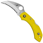 Spyderco Dragonfly 2 Salt FRN Handle Hawkbill Blade Knife