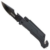 8.5'' Assisted Folding Knife w/ Multi Tools 